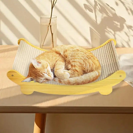 Sisal Cat Scratching Pad Reusable Cat Scratcher Cat Scratch Bed Nest for Pet Sleeping Playing Grinding Small Medium Large Cats